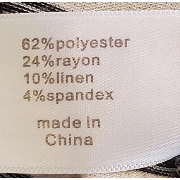 Lane Bryant Striped Top Women's Size 18/20 Short Sleeve Polyester Blend - Picture 6 of 7